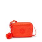 Bolsa Pequena Transversal Kipling Abanu Open Orange