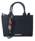 Bolsa Petite Jolie Heaven Preta PJ11353 Transversal com Chaveiro - Nova