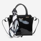 Bolsa Petite Jolie Love II Com Lenço Preta