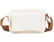 Bolsa Petite Jolie Rocky Creme Ombro PJ11307 Transversal Nova