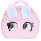 Bolsa Pets Micros Fuzzy Bunny BB Mini Kids com revirar os olhos