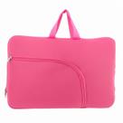 Bolsa Pink Capa Case para Notebook 14.1 Neoprene Resistente à Água com Alça e Compartimento Externo