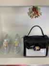 BOLSA PJ preto e branco
