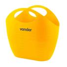 Bolsa Plástica Multiuso, 8,5 Litros, Amarela, Vonder Amarela