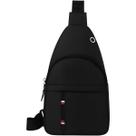 Bolsa Pochete Casual Transversal Multifuncional Estilosa Cor:Preto