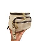 Bolsa Pochete Feminina Transversal Preto Estilosa Moda 2024