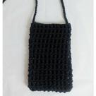 Bolsa porta celular em croche artesanal 20x15cm