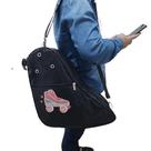 Bolsa Porta Patins Compartimento Duplo Shine Preto Bolsa Porta Patins Compartimento Duplo Shine Preto