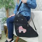Bolsa Porta Patins Personalizada Shine Preto Compartimento Duplo Coutre Bolsas Bolsa Porta Patins Personalizada Shine Preto Compartimento Duplo Coutre Bolsas