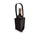 Bolsa Porta-Vinho para 1 Garrafa em material sintético Preto TH0176 BTC