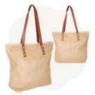 Bolsa Praia Grande Feminina Com Zíper E Alta Capacidade