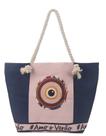 Bolsa Praia Grande Olho Grego Forro Moda Praia Bolsa Praia Grande Olho Grego Forro Moda Praia