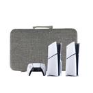 Bolsa Premium Mochila Transporte Para Playstation 5 Slim Digital Ultra e Acessórios Cinza