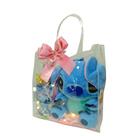 Bolsa Presente Pelúcia + Caneca + Chocolate Com Luzes Stitch