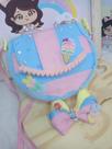 Bolsa + Presilha de Laço Infantil Artesanal