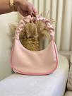 Bolsa Preta Feminina Pequena Bag Meia Lua Ombro Mão Lateral Bolsinha