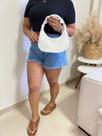 Bolsa Preta Feminina Pequena Bag Meia Lua Ombro Mão Lateral Bolsinha