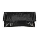 BOLSA PRETA POLIURETANO/POLIES 30x14x1CM B956*
