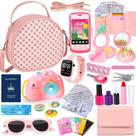 Bolsa Pretend Play KUBUSFLY, conjunto de brinquedos infantis de 40 unidades Bolsa Pretend Play KUBUSFLY, conjunto de brinquedos infantis de 40 unidades