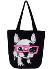 Bolsa Pug Cachorro Dog Ecobag Sacola Feminina 100% Algodão