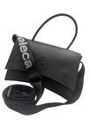 Bolsa PVC Preta Moleca Feminina Alça Gorgurão - 835