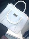 Bolsa quadrada cor Branco