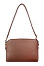 Bolsa quadrada de couro liso Daiana