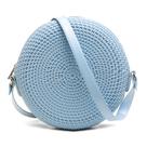 Bolsa Quebeck Azul Bebe Elegante Compacta Moda Tendência