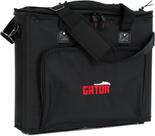 Bolsa Rack Bag Gator, estojos portáteis 2U com 14 cm de profundidade empilhável