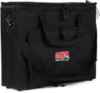 Bolsa Rack Bag Gator, estojos portáteis 3U com 14 cm de profundidade empilhável