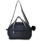 Bolsa Rebecca Bonbon Brilhoso Baú Grande Corrente RB3177 Cor:Preto