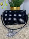 bolsa retangular de strass