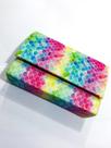Bolsa Rígida Estampa Tie Dye Sereia Alça Corrente Infantil