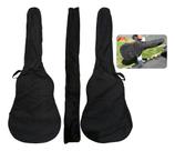 Bolsa Saco Simples Capa Violão 96cm 3/4 7/8 Simples Alça Mao Preto