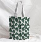 Bolsa Sacola Artesanal de Tecido Costela de adão Fundo Branco