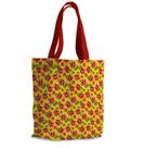 Bolsa Sacola Artesanal de Tecido Festa Junina Chita Amarelo