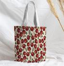 Bolsa Sacola Artesanal de Tecido Maças Bolsa Sacola Artesanal de Tecido Maças
