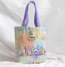 Bolsa Sacola Artesanal de Tecido Ovos Páscoa Xadrez Candy
