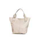 Bolsa Sacola Couro Feminina Botão Magnético Estilo Espaçosa Resistente Dia a Dia