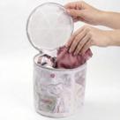 Bolsa Sacola De Proteção Para Lavar Lingeries Sutiãs Cuecas Máquina Segurança Estruturada 3D 15x16cm Bolsa Sacola De Proteção Para Lavar Lingeries Sutiãs Cuecas Máquina Segurança Estruturada 3D 15x16cm