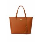 Bolsa Sacola Feminina de Ombro Grande Dia a Dia espaçosa Elegante para Trabalho Praia Cor:CONHAQUE Bolsa Sacola Feminina de Ombro Grande Dia a Dia espaçosa Elegante para Trabalho Praia Cor:CONHAQUE