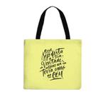 Bolsa/Sacola feminina ecobag personalizada lembrancinha e presente Que seja feita a tua vontade.