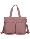 Bolsa Sacola Feminina Grande Trabalho Estilosa Com Zíper