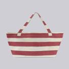 Bolsa Sacola Feminina Listrada Em Sarja Bolsa Sacola Feminina Listrada Em Sarja