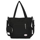 Bolsa Sacola Feminina Masculino Grande Com Bolsinha De Ombro Tecido Nylon Reforçado Lançamento Acompanha 2 Alças Fashion