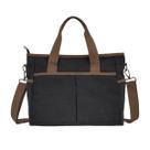 Bolsa Sacola Feminina Transversal Lona Vários Bolsos Resistente Casual Estudante Escola Sair