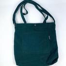 Bolsa Sacola Feminina Veludo Cotelê Casual Escolar Faculdade Bolsa Tote Retrô