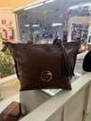 Bolsa Sacola Fenzzo Couro Marrom
