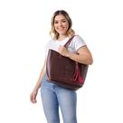 Bolsa Sacola Preta Grande de ombro com Social Esporte Pronta Entrega