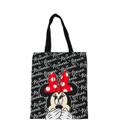 Bolsa Sacola Preta Retangular Rosto Minnie 40x33cm Disney Bolsa Sacola Preta Retangular Rosto Minnie 40x33cm Disney